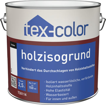 Tex-Color Holzisogrund weiß Grundierung