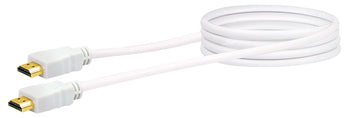 Schwaiger High-Speed HDMI Verbindungskabel weiß, 1,5 m