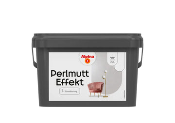 ALPINA Effekt Farben Perlmutt Effekt Grundierung, 2,5 l Eimer