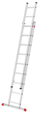 Hailo ProfiStep duo S80 Schiebeleiter aus Aluminium, silber