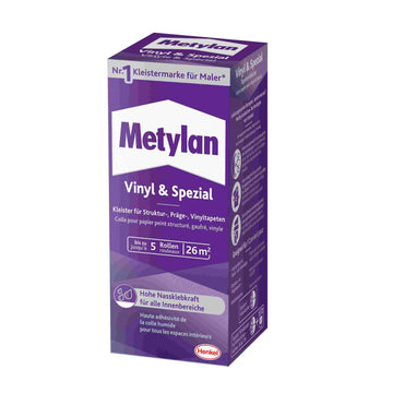 Metylan Vinyl&Spezial Vliestapetenkleister 180 g transparent