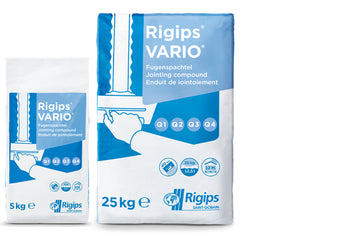 Rigips Vario Fugenspachtel weiß, gipsgebunden, (Innen)