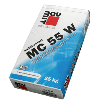 Baumit MultiContact MC 55 W Haftmörtel naturweiß, 25 kg Sackware