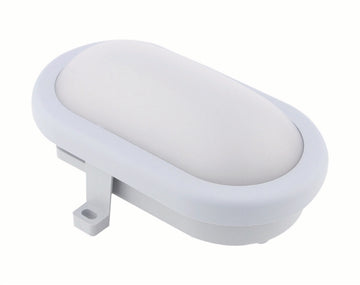 INTER-UNION LED-Ovalleuchte 5,5 W 450 lm grau