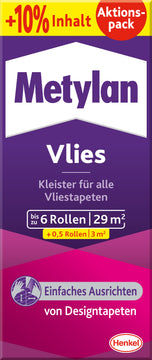 Metylan Vlies 180 g Kleister im PromoPack (10% extra)