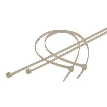 UNITEC Kabelbinder natur, Länge 295 mm, Breite 4,8 mm