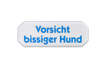 CONMETALL Hinweisschild „Vorsicht bissiger Hund“ 3D, NR.WU0506490