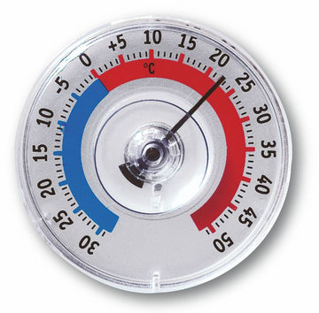 TFA Twatcher Fensterthermometer mit Saugnapf, analog