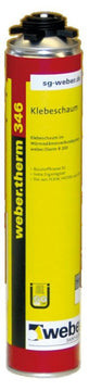 weber.therm 346 Klebeschaum 750 ml, Pistolenschaum für Innen & Außen
