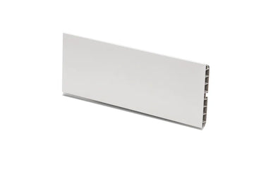 Westag Sockelprofil Magro 2500 x 100 x 12 mm weiß – Nr. 823721