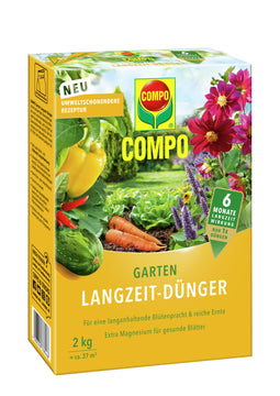 COMPO Garten Langzeit-Dünger EREG 2 kg Feststoffdünger für außen