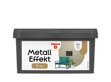 Alpina Effekt Farben Metall Effekt Finish in, 1 L Eimer