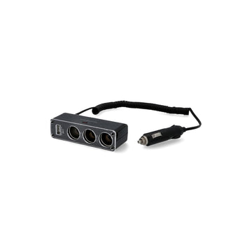 Cartrend Ladesteckdose 3-Port mit USB für Auto