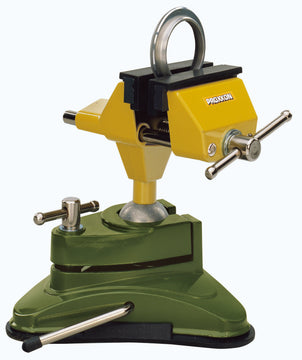 Proxxon Fein-Mechanikerschraubstock FMS 75, grün/gelb