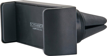 Schwaiger Smartphone Halterung universal ausziehbar, schwarz/silber
