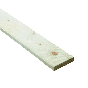 Stelmet Konstruktionsholz KDI grün gekappt, struktur 20 x 95 x 3000 mm