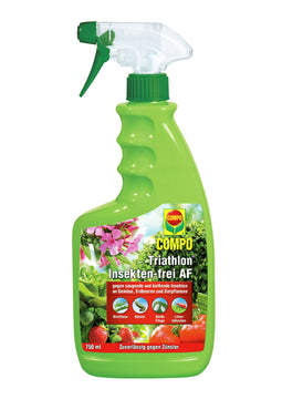 COMPO Triathlon Insektenbekämpfung COMPO EREG-B1 Lambda-Cyhalothrin, 750 ml