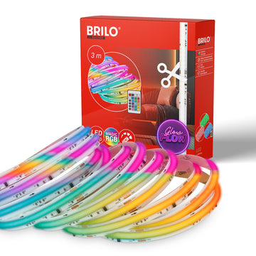 BRILONER Stripe LED COB RGB 3 m Bandleuchte (COB)