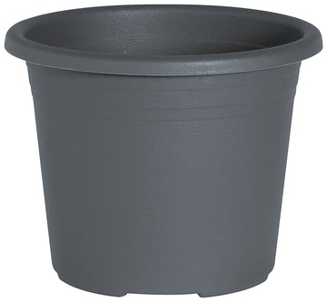 Geli Cylindro Pflanztopf anthrazit aus Polypropylen