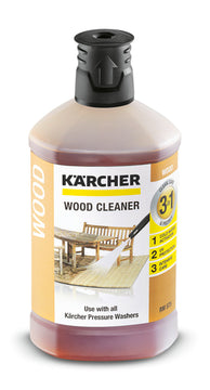Kärcher 3in1 Holzreiniger Konzentrat, 1 l für Außen (materialschonend)