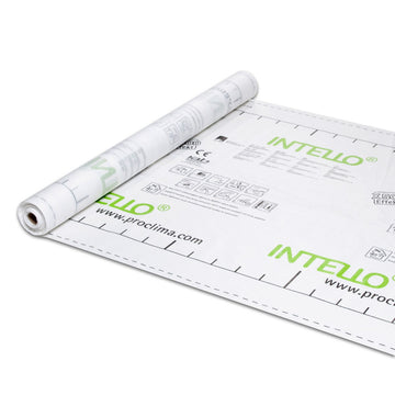 pro clima Intello+ Dampfbremsbahn, weiß-transparent, 1,50 x 50 m