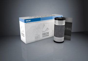 Dörken DELTA®-ECO First- und Gratrolle schwarz 310 mm