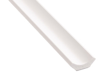 PRIMO Hohlkehlleiste 250 cm, weiß, Hohlkehlleiste
