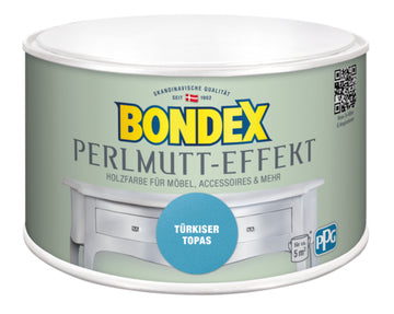 Bondex Perlmutt Türkiser Topas Innen-Wandfarbe, matt 0,5 l