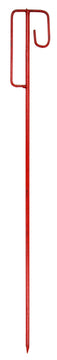 Conmetall Meister Absperrleinenhalter mit Sicherheitsbügel rot, 1200 mm