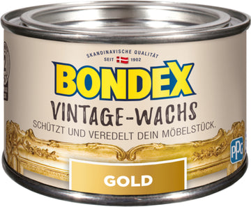 Bondex Vintage Wachs metaLic Gold 0,25 l für Holz innen