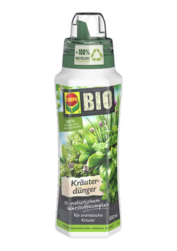 COMPO Bio Kräuterdünger 0,5 l Flüssigdünger für Außen