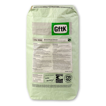 GftK vdw 400 Zementfugenmörtel zementgrau, Sackware (25 kg)