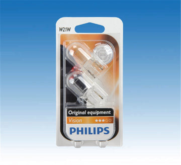 Philips Vision W21W Autolampe W21W, 2er-Set (INTER-UNION)
