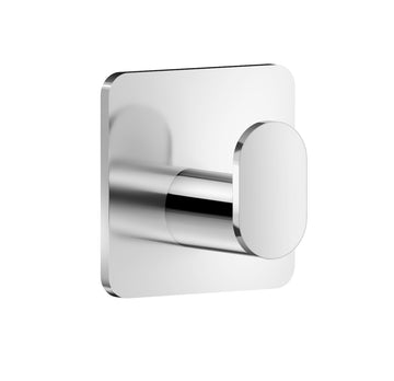 Smedbo CUBE Haken aus Edelstahl verchromt in Chrom, selbstklebend