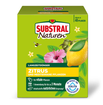 Substral Naturen Langzeitdünger Zitrus & mediterrane Pflanzen, 1,2 kg