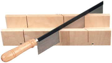 Conmetall Meister Schneidladenset mit Feinsäge, Gehrungslade (Holz)