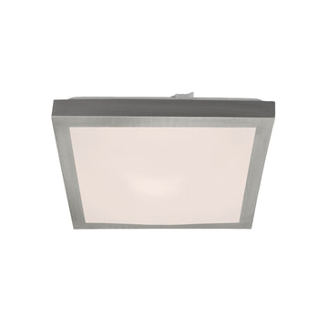 BRILONER Deckenleuchte LED 12W weiß-matt-nickel