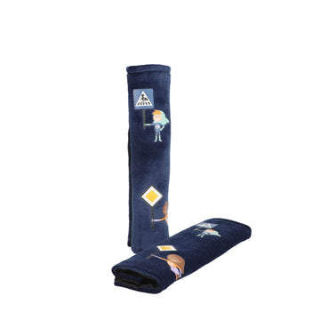 Cartrend Kids Gurtpolster-Set, mit Klettverschluss