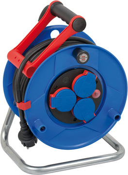 brennenstuhl Kabeltrommel Garant IP44 blau/schwarz 25 m (ohne Kabelangabe)