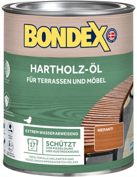 Bondex Hartholz-Öl universal Meranti, matt 0,75 l