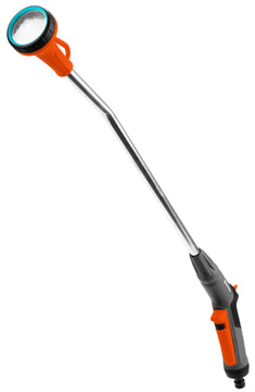 GARDENA Classic Gießstab aus Kunststoff in Schwarz/Orange/Silber – 750 mm