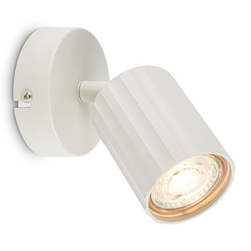 BRILONER Riffle LED Spot altweiß, 1xGU10, IP20, 9 W (exkl. Leuchtmittel)