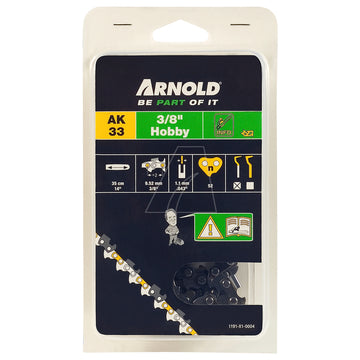 ARNOLD Sägekette 3/8LP, 1,1 mm, 52 TG, Länge 350 mm