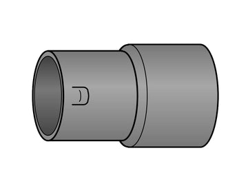FRÄNKISCHE Strabusil Übergangsstück a.KG-Muffe DN 150/150 aus PE-HD