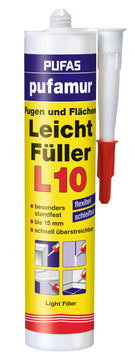 Pufas Pufamur Leichtfüller L10 310 g, innen Spachtel für Anschlussfugen