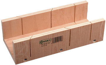 Conmetall Meister Schneidlade 240 x 60 x 35 mm, MS-Holz, Schneidhilfe