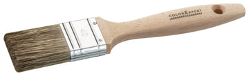 Color-Expert Lasur-Flachpinsel mit Naturborste, Holzgriff