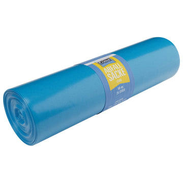 PRIMA Abfallsack 120 l blau, Müllsack/Flachsack, 70x111 cm, 0,06 mm