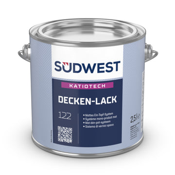 SÜDWEST Katiotech Decken-Lack 9110 weiß, matter wasserbasierter Lack