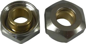 LEYSSER SANICOMFORT Klemmverschraubung für Metallrohr, 15 mm (2 Stück)